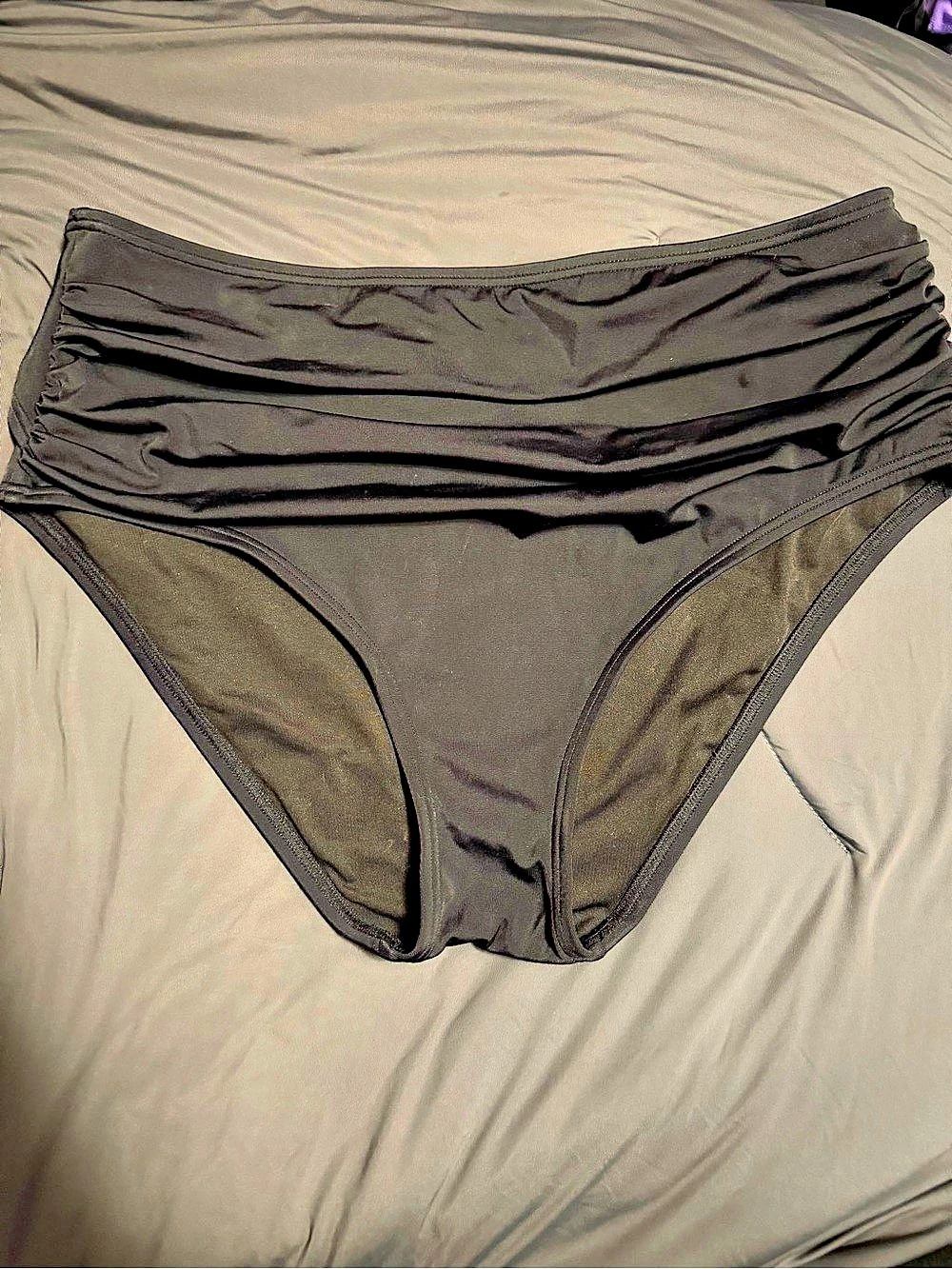Victoria's Secret The Classic High-Waist Bikini Bottom Black Large